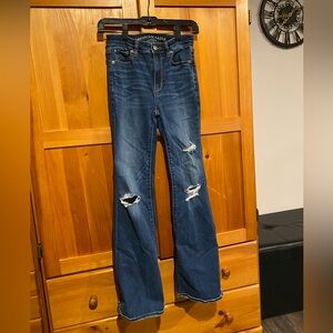 American Eagle Hi-Rise Flare Jeans